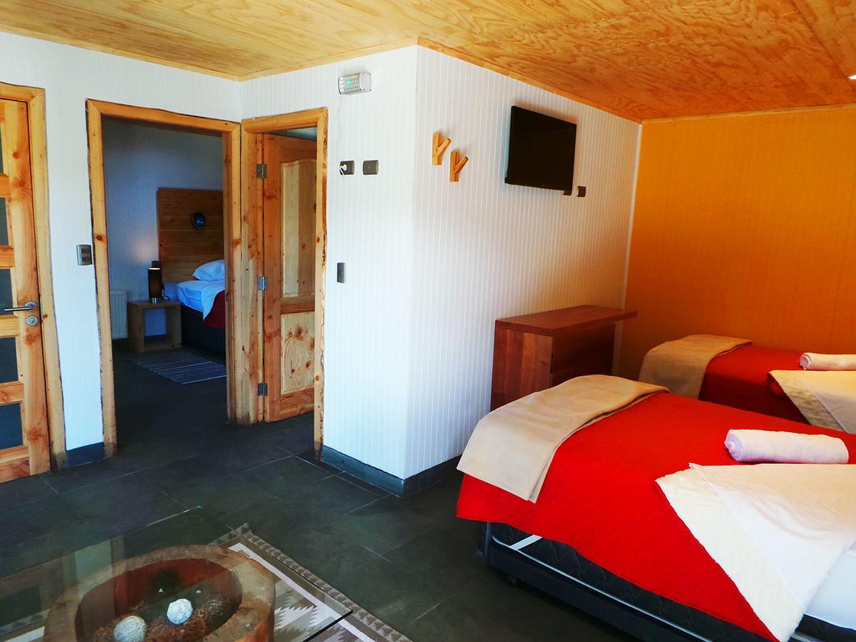 Treca Rupan Lodge Neltume Kültér fotó