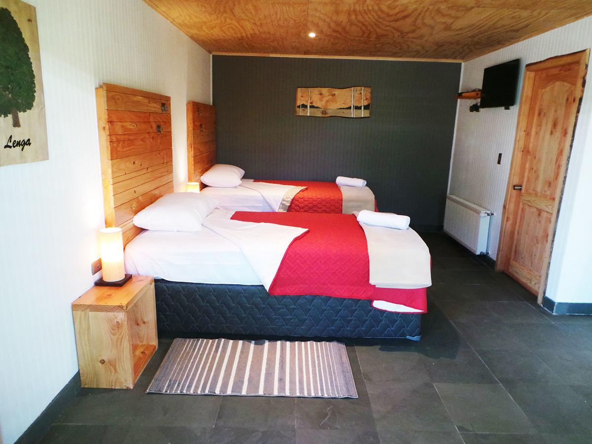 Treca Rupan Lodge Neltume Kültér fotó